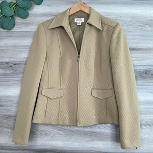 Talbots Quilted Blazer Jacket